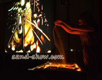 Sand art - Anya Vlasova